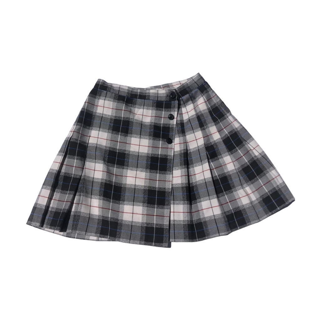 Plaid skirt-school uniform